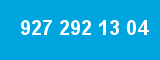 927 292 13 04